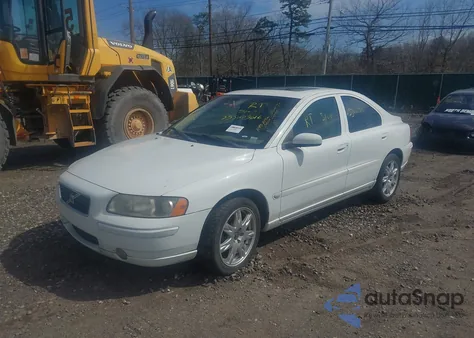 2006 Volvo S60 2.5T из США, поврежденный, VIN YV1RS592462551963